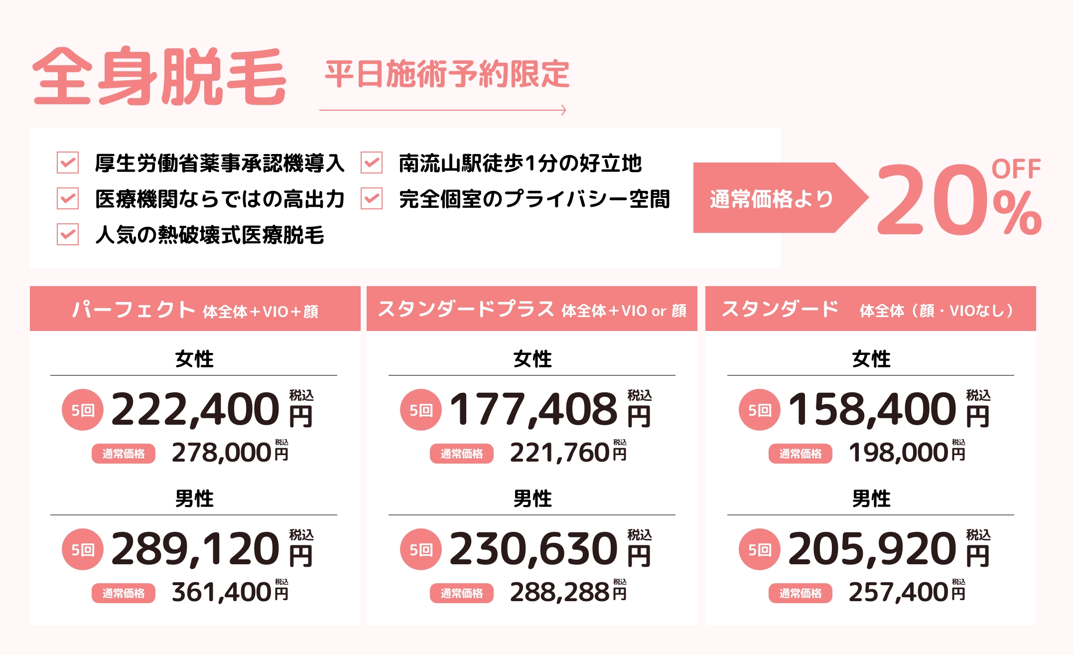 千葉県流山市南流山でジェントルマックスプロプラスの医療脱毛を提供している南流山内視鏡おなかクリニックのファーストビュー